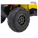 [CA005.2.4GHZ] Quad CAN-AM Outlander ATV 4x45W 12V/14Ah pilot, LED, koła EVA - żółty