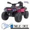 [CA005] Quad CAN-AM Outlander ATV na akumulator 4x200W 24V/7Ah EVA LED ekoskóra - różowy