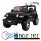 [outlet] [JWR555] Jeep Wrangler Rubicon 4x45W 12V/14Ah EVA, pokrowiec, pilot, LED, MP3, BT - czarny