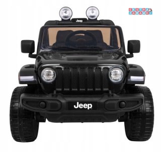 [outlet] [JWR555] Jeep Wrangler Rubicon 4x45W 12V/14Ah EVA, pokrowiec, pilot, LED, MP3, BT - czarny