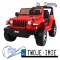 [outlet] [JWR555] Jeep Wrangler Rubicon 4x45W 12V/14Ah EVA, pokrowiec, pilot, LED, MP3, BT - czerwony