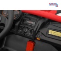 [KKL-808] Buggy SR Super 66 na akumulator 4x75W 24V/7Ah ekoskóra EVA LED radio FM - czerwony