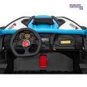[KKL-808] Buggy SR Super 66 na akumulator 4x75W 24V/7Ah ekoskóra EVA LED radio FM - niebieski