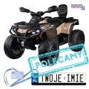[PA0326] Quad CAN-AM OUTLANDER dwuosobowy na akumulator 4x200W 24V/7Ah Panel multimedialny - beżowy