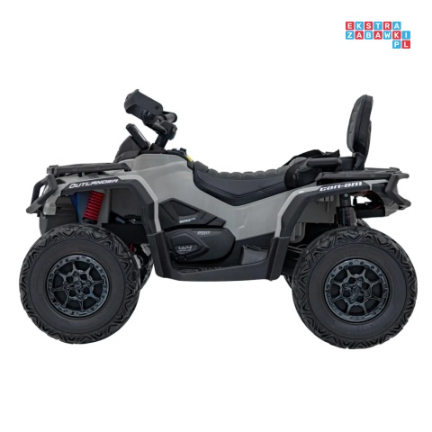 [CA005.2.4GHZ] Quad Outlander na akumulator 4x45W 12V/14Ah z pilotem EVA LED - szary [S]