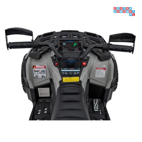 [CA005.2.4GHZ] Quad Outlander na akumulator 4x45W 12V/14Ah z pilotem EVA LED - szary [S]