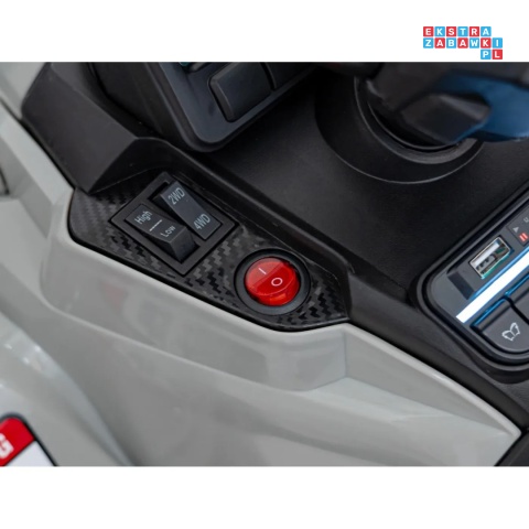 [CA005.2.4GHZ] Quad Outlander na akumulator 4x45W 12V/14Ah z pilotem EVA LED - szary [S]