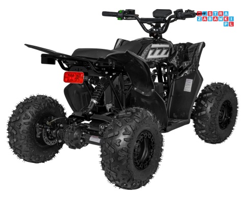 [ATV002E.NEW] Quad DESERT STORM LIFT na akumulator 1x800W 48V/20Ah kluczyk hydrauliczne hamulce tarczowe automat - czarny