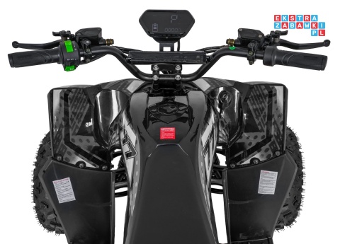 [ATV002E.NEW] Quad DESERT STORM LIFT na akumulator 1x800W 48V/20Ah kluczyk hydrauliczne hamulce tarczowe automat - czarny