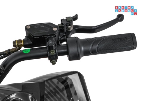 [ATV002E.NEW] Quad DESERT STORM LIFT na akumulator 1x800W 48V/20Ah kluczyk hydrauliczne hamulce tarczowe automat - czarny