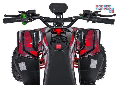 [ATV002E.NEW] Quad DESERT STORM LIFT na akumulator 1x800W 48V/20Ah kluczyk hydrauliczne hamulce tarczowe automat - czerwony