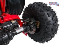 [ATV002E.NEW] Quad DESERT STORM LIFT na akumulator 1x800W 48V/20Ah kluczyk hydrauliczne hamulce tarczowe automat - czerwony