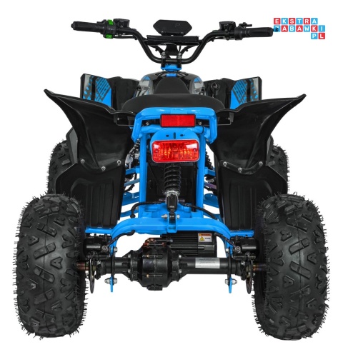 [ATV002E.NEW] Quad DESERT STORM LIFT na akumulator 1x800W 48V/20Ah kluczyk hydrauliczne hamulce tarczowe automat - niebieski