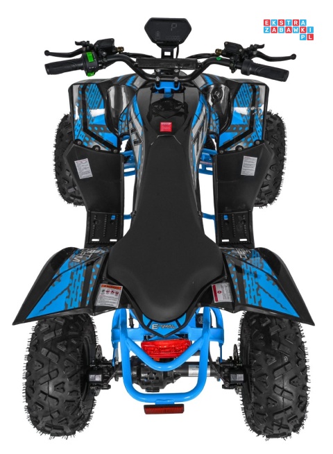 [ATV002E.NEW] Quad DESERT STORM LIFT na akumulator 1x800W 48V/20Ah kluczyk hydrauliczne hamulce tarczowe automat - niebieski