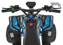 [ATV002E.NEW] Quad DESERT STORM LIFT na akumulator 1x800W 48V/20Ah kluczyk hydrauliczne hamulce tarczowe automat - niebieski