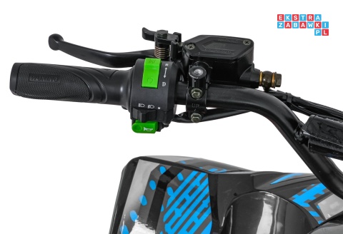 [ATV002E.NEW] Quad DESERT STORM LIFT na akumulator 1x800W 48V/20Ah kluczyk hydrauliczne hamulce tarczowe automat - niebieski