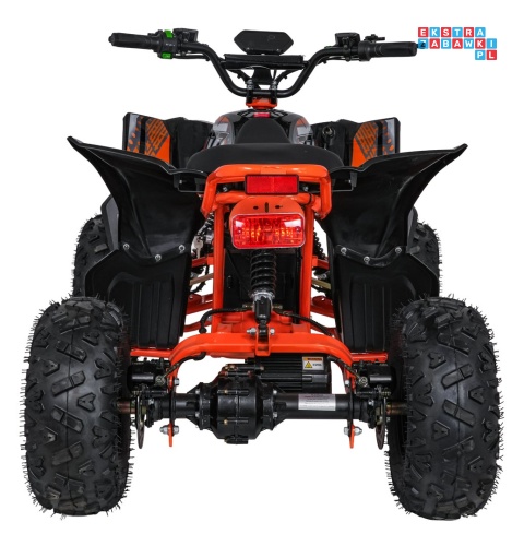 [ATV002E.NEW] Quad DESERT STORM LIFT na akumulator 1x800W 48V/20Ah kluczyk hydrauliczne hamulce tarczowe automat - pomarańczowy