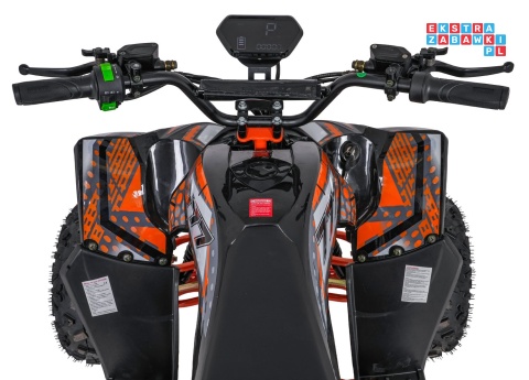 [ATV002E.NEW] Quad DESERT STORM LIFT na akumulator 1x800W 48V/20Ah kluczyk hydrauliczne hamulce tarczowe automat - pomarańczowy