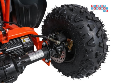 [ATV002E.NEW] Quad DESERT STORM LIFT na akumulator 1x800W 48V/20Ah kluczyk hydrauliczne hamulce tarczowe automat - pomarańczowy