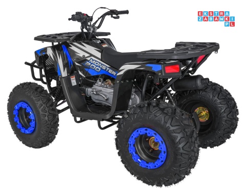 [ATV013] Duży Quad spalinowy 200CC MONSTER czterosuwowy do 80 km/h max 150 kg - niebieski