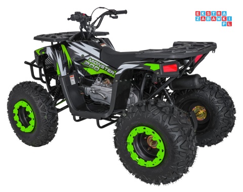 [ATV013] Duży Quad spalinowy 200CC MONSTER czterosuwowy do 80 km/h max 150 kg - zielony