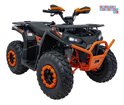 [ATV020] Quad Spalinowy 200CC PRO RIDER czterosuwowy 60 km/h do 85kg automat hydrauliczne hamulce hak - pomarańczowy