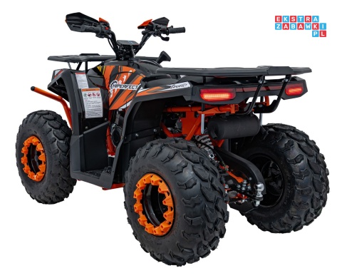 [ATV020] Quad Spalinowy 200CC PRO RIDER czterosuwowy 60 km/h do 85kg automat hydrauliczne hamulce hak - pomarańczowy