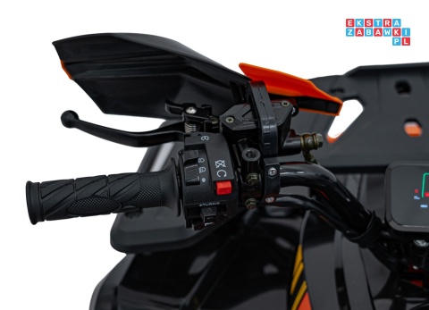 [ATV020] Quad Spalinowy 200CC PRO RIDER czterosuwowy 60 km/h do 85kg automat hydrauliczne hamulce hak - pomarańczowy