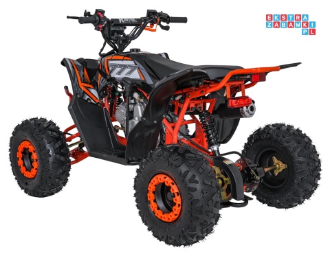 [ATV002.NEW] Quad spalinowy 125cc DESERT STORM LIFT czterosuwowy hamulce hydrauliczne amortyzatory regulowane - pomarańczowy