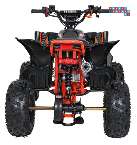 [ATV002.NEW] Quad spalinowy 125cc DESERT STORM LIFT czterosuwowy hamulce hydrauliczne amortyzatory regulowane - pomarańczowy