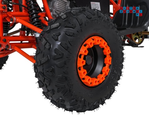 [ATV002.NEW] Quad spalinowy 125cc DESERT STORM LIFT czterosuwowy hamulce hydrauliczne amortyzatory regulowane - pomarańczowy