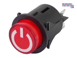 [13561] Przycisk włącznik on/off do auta na akumulator 4 pin