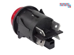 [13561] Przycisk włącznik on/off do auta na akumulator 4 pin
