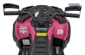 [CA005] Quad CAN-AM Outlander ATV na akumulator 4x200W 24V/7Ah EVA LED ekoskóra - różowy