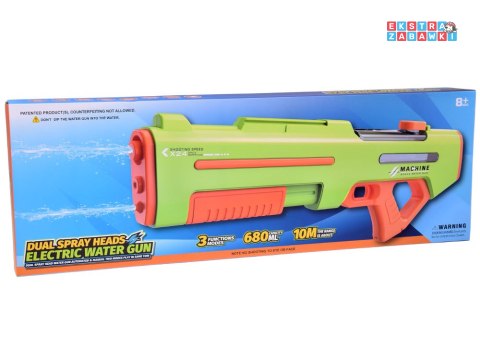 [ZA5569 SZ] Elektryczny pistolet na wodę - Podówjne głowice natryskowe 10m