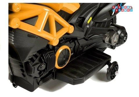 Żółty Motor GTM1188 na akumulator - 1x35W, 6V/4.5Ah, LED, bieg wsteczny, automatyczny hamulec - [4788]