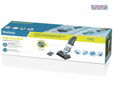 Bestawy Bezprzewodowy odkurzacz basenowy ręczny AquaGrip + 2 głowice 58946