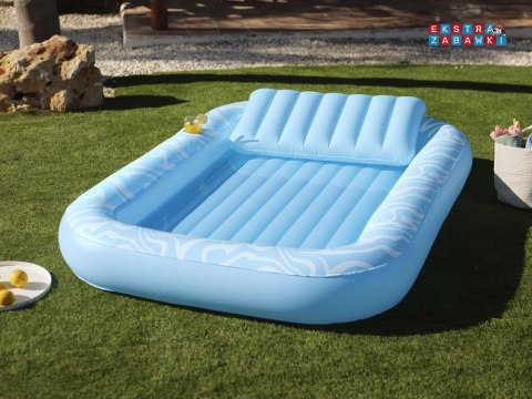 Bestway Materac plażowy 214x155cm + poduszka i uchwyt na kubek 43838
