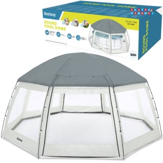 Bestway OSŁONA BASENOWA 2w1 - pawilon na basen i altana ogrodowa 58612