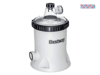 Bestway Pompa filtrująca do basenu 5678 l/h na kulki filtracyjne 58870