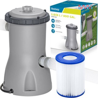 Bestway Pompa filtrująca do basenu wyd 3m3/h 58386