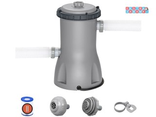 Bestway Pompa filtrująca do basenu wyd 3m3/h 58386