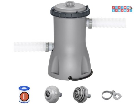 Bestway Pompa filtrująca do basenu wyd 3m3/h 58386