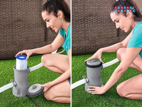 Bestway Pompa filtrująca do basenu wyd 3m3/h 58386