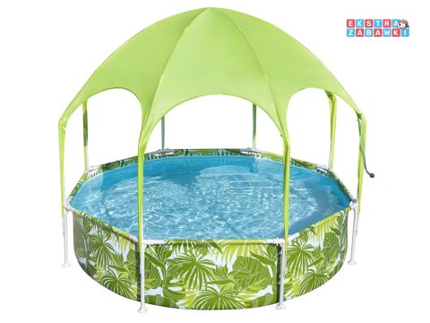 Bestway basen stelażowy z daszkiem 244x51 cm 56432