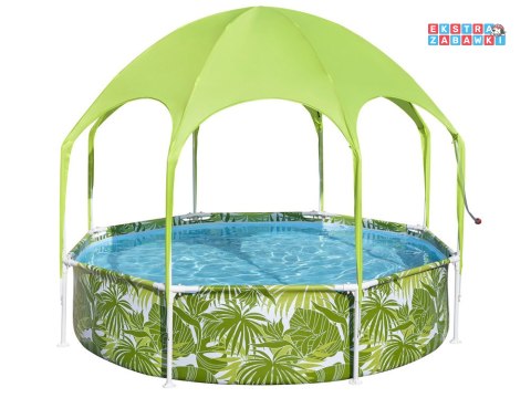 Bestway basen stelażowy z daszkiem 244x51 cm 56432
