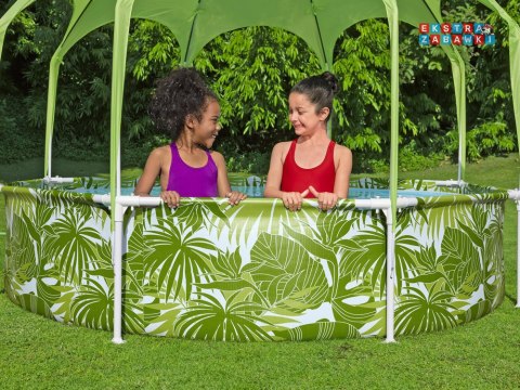 Bestway basen stelażowy z daszkiem 244x51 cm 56432