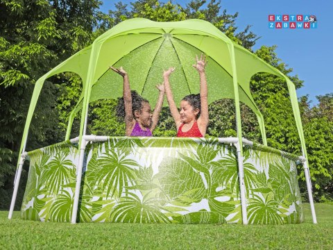 Bestway basen stelażowy z daszkiem 244x51 cm 56432