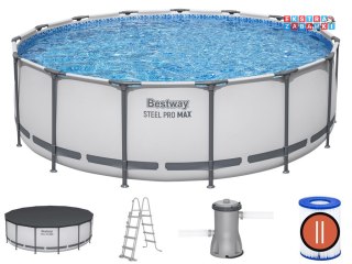 Bestway Basen STELAŻOWY 457x122cm 11w1 56438