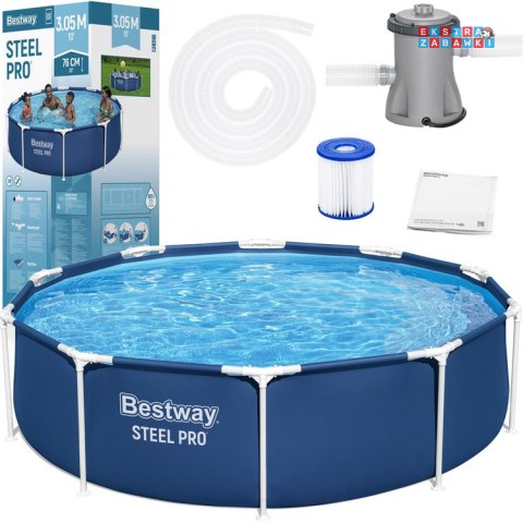 Bestway Basen stelażowy 305cm x 76cm 8w1 56679